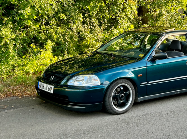 Frontsto&szlig;stangenlippe PU JDM EK9 Aerodynamics Honda Civic 96-98