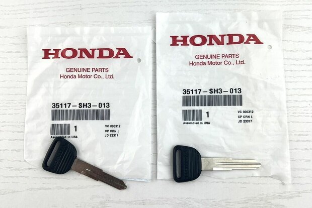 Ignition key Genuine Honda