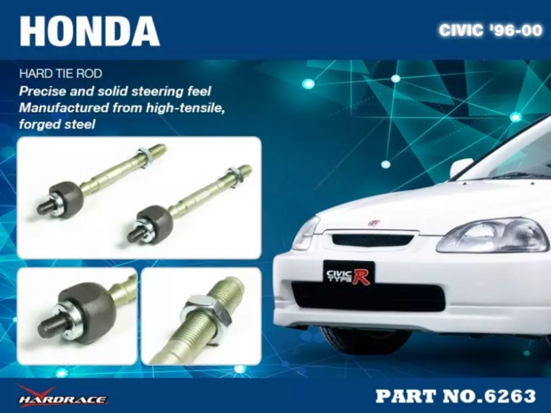 Spurstangen vorne Hardrace Honda Civic
