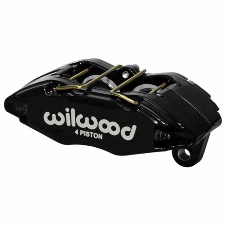 Forged DPHA Front Brake Caliper Set - Black Wilwood Honda