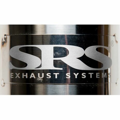 Zwischenschalld&auml;mpfer aus Edelstahl SRS Honda Prelude
