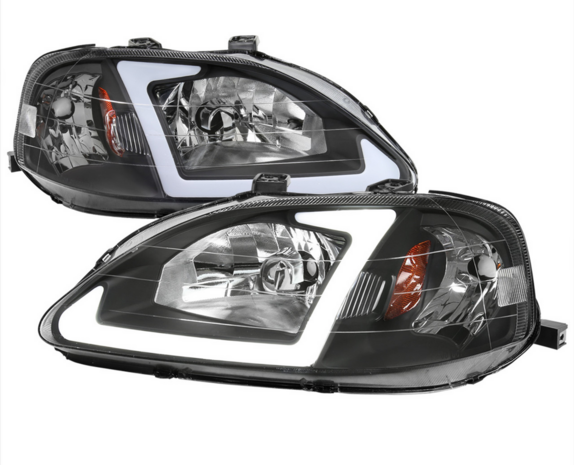 Phares LED - noirs Spring FullRacing Civic