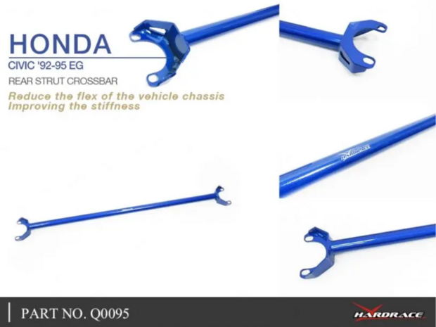 Domstrebe oben hinten Hardrace Honda