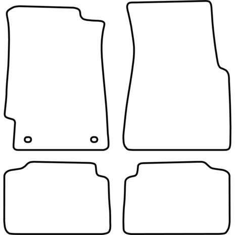 Velour floor mats Honda Civic