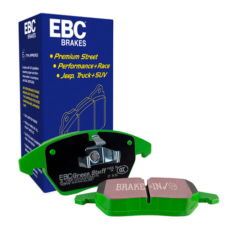 Front Brake Pads Greenstuff Nissan Micra EBC