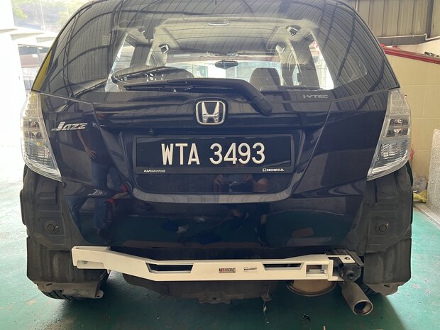 Sto&szlig;stangentr&auml;ger hinten Stahl Wei&szlig; Honda Jazz Ultra Racing