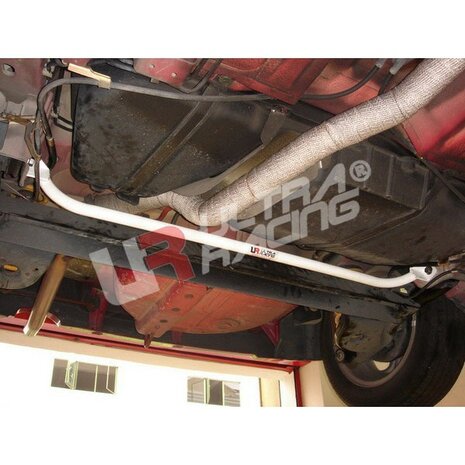 Achter Onderste Veerpootbrug 2 Points Wit Staal Suzuki Swift Ultra Racing