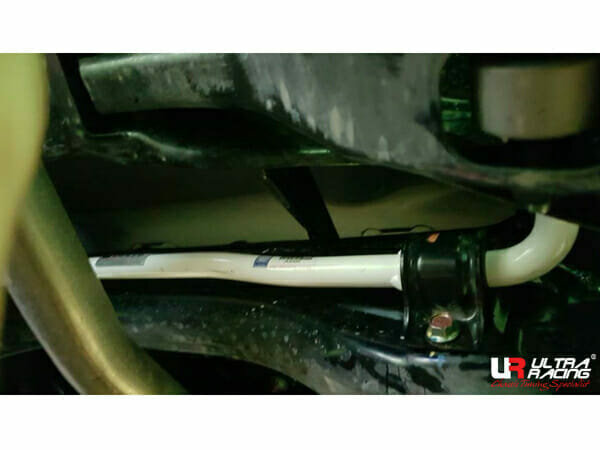 Achter Stabilisatorstang Wit 19mm Staal Honda Civic Ultra Racing