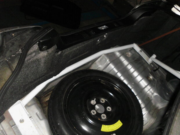 Achter Veerpootbrug 2 Points Wit Staal Nissan Skyline Ultra Racing