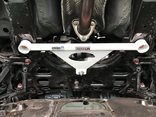 Voor Subframe Brace 3 Points Wit Staal Honda Civic Ultra Racing