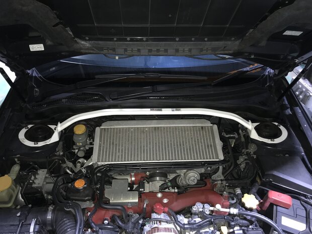 Voor Veerpootbrug 2 Points Wit Staal Subaru Impreza Ultra Racing