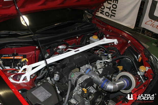 Voor Veerpootbrug 4 Points Wit Staal Subaru Toyota Ultra Racing