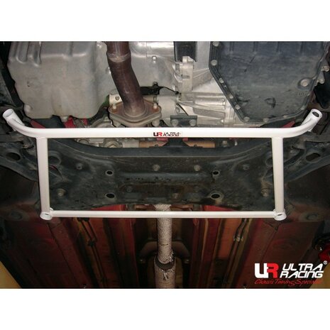 Voor Veerpootbrug 4 Points Wit Staal Suzuki Swift Ultra Racing