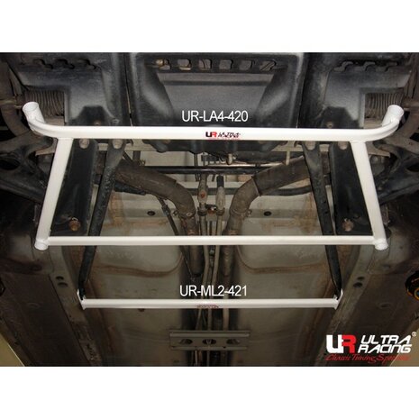 Voor Veerpootbrug 4 Points Wit Staal Toyota MR2 Ultra Racing