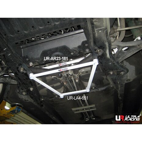 Voor Veerpootbrug 4 Points Wit Staal Toyota MR2 Ultra Racing