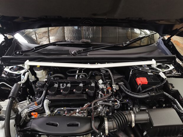 Voor Veerpootbrug Wit Staal Honda Civic Ultra Racing