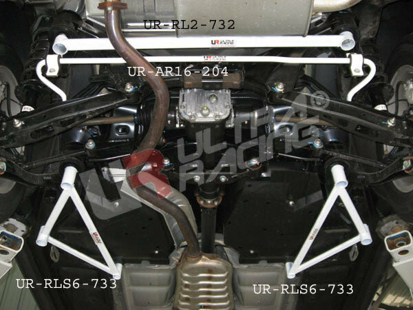 Achter Stabilisatorstang Wit 16mm Staal Subaru Forester Impreza Legacy Ultra Racing