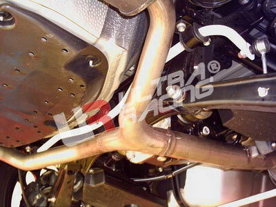 Rear Stabilizer Bar White 19mm Steel Lexus IS250 Ultra Racing