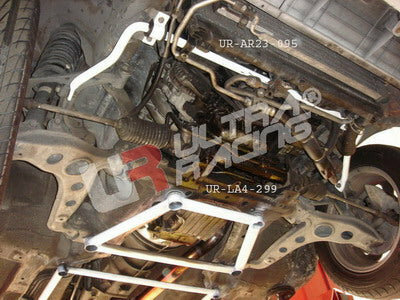 Front Stabilizer Bar White 23mm Steel Mazda MX-5 Ultra Racing