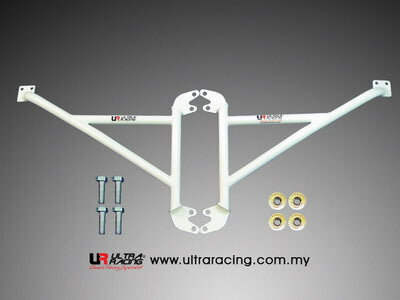 Kotfl&uuml;gelhalterung 3 Punkte Wei&szlig; Stahl Nissan S13 Ultra Racing