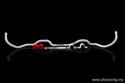 Rear Stabilizer Bar White 19mm Steel Honda Civic Ultra Racing