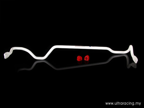 Rear Stabilizer Bar White 23mm Steel Subaru Impreza Ultra Racing