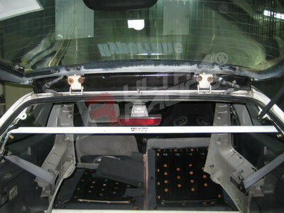 Barre de renfort de montant C en acier blanc Honda Civic Ultra Racing