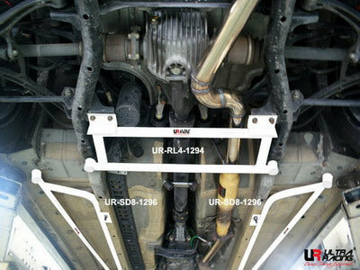 Hintere H-Strebe 4 Punkte Wei&szlig;er Stahl Honda S2000 Ultra Racing