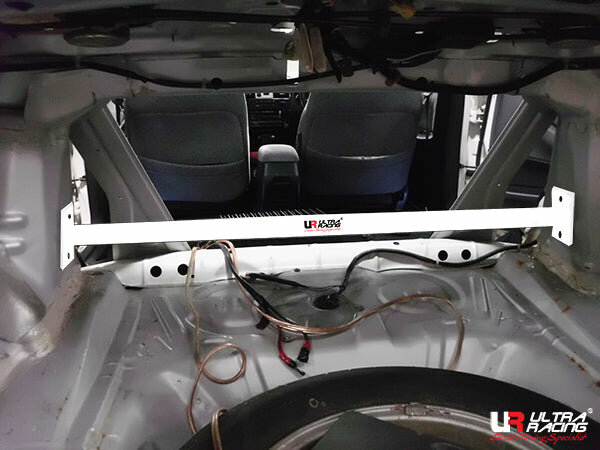 Domstrebe hinten 2 Punkte Wei&szlig; Stahl Honda Accord Ultra Racing