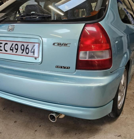 Catback uitlaatsysteem RVS Spoon SRS Honda Civic