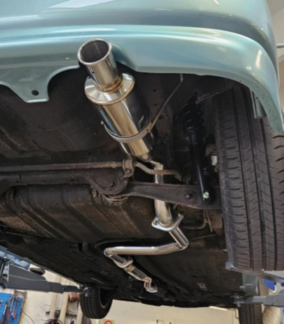 Catback uitlaatsysteem RVS Spoon SRS Honda Civic