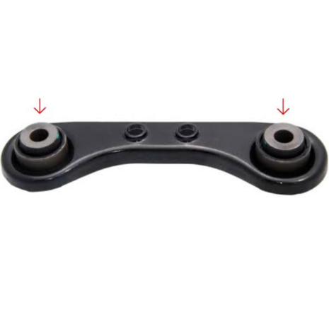 Rear wishbone bushings (toe arm) - Black Prothane Honda Civic Del Sol Integra