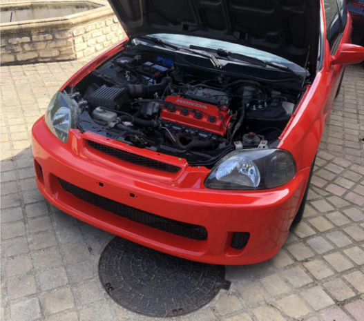 Front bumper Backyard Aerodynamics Honda Civic 96-98