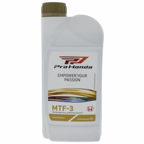 Handgeschakelde versnellingsbakolie MTF-3 - 1 Liter Genuine Honda