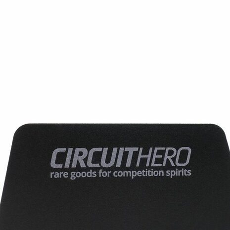 K&uuml;hlerk&uuml;hlplatte aus schwarzem Aluminium Circuit Hero Honda Civic