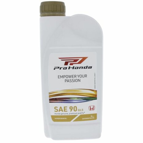 Hypoid rear differential oil HGO-3 SAE 90 GL-5 Genuine Honda