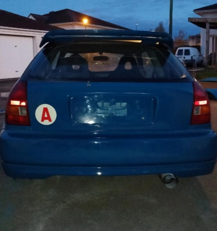 Pare-chocs arri&egrave;re (facelift) OEM-Parts Honda Civic