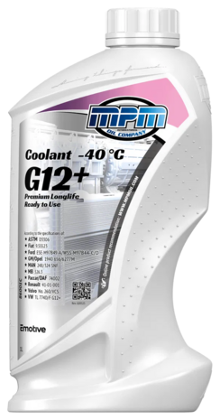 K&uuml;hlmittel Premium Longlife -40&deg;C G12+ - 1 Liter MPM Oil