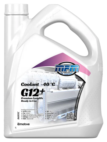 K&uuml;hlmittel Premium Longlife -40&deg;C G12+ - 5 Liter MPM Oil