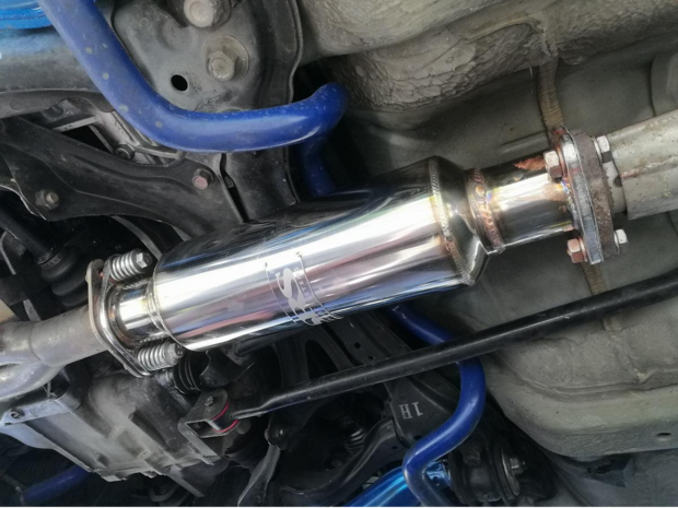 Cat de remplacement en acier inoxydable de type P SRS Honda Civic Del Sol