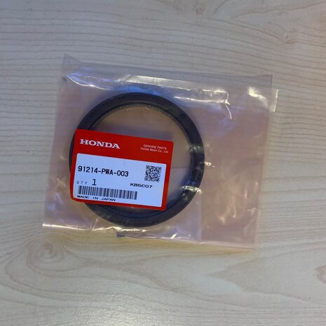 Crankshaft seal gearbox side (80X98X10) Genuine Honda