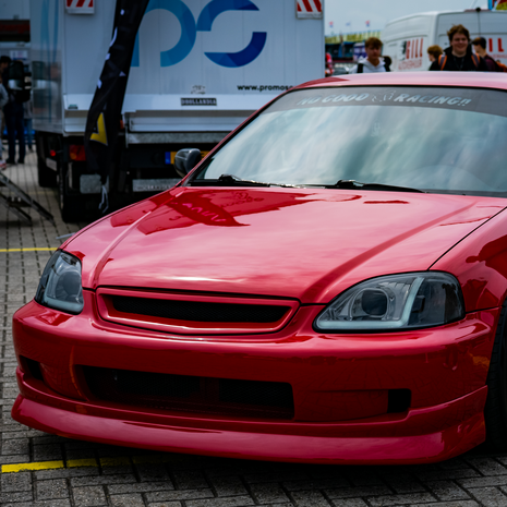 L&egrave;vre de pare-chocs avant PU CS Aerodynamics Honda Civic