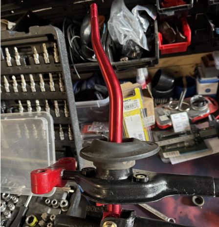 Short shifter (dual bend) - Rood US-Racing Honda