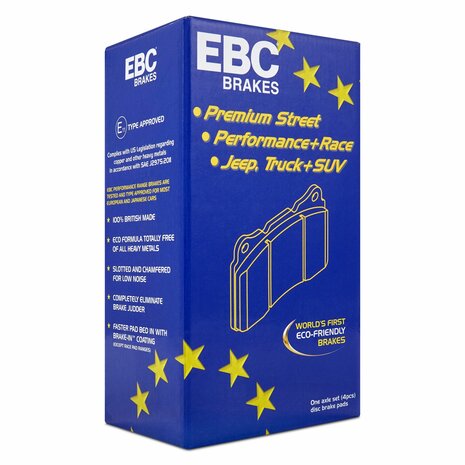 Front Brake Pads - Yellowstuff EBC Honda