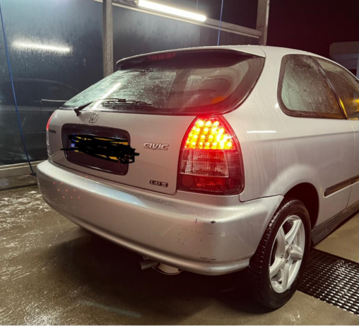R&uuml;cklichter LED schwarz Sonar Honda Civic