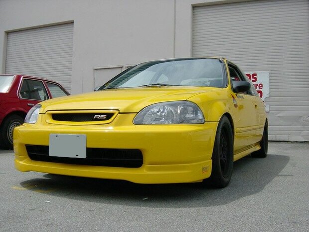 Frontsto&szlig;stangenlippe PU JDM EK9 Aerodynamics Honda Civic 96-98