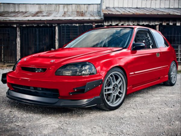 Front bumper lip PU Concept Aerodynamics Honda Civic