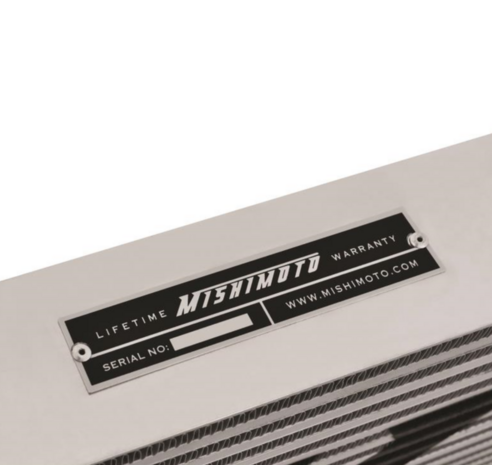 Intercooler universel G-line - Argent Mishimoto