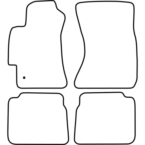 Textil-Fu&szlig;matten Subaru Legacy