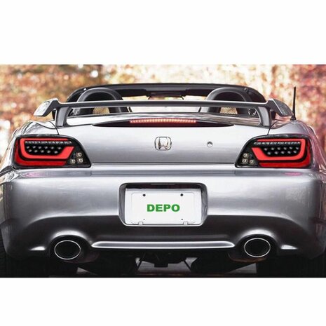 Rear lights LED black Depo Honda S2000